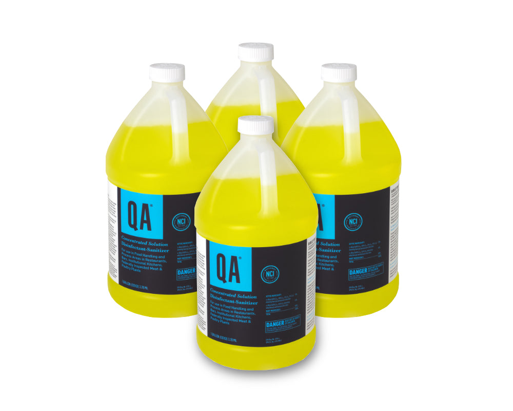 BTF QA Sanitizer, Economical all purpose sanitizer, disinfectant, and deodorizer, national chemical
