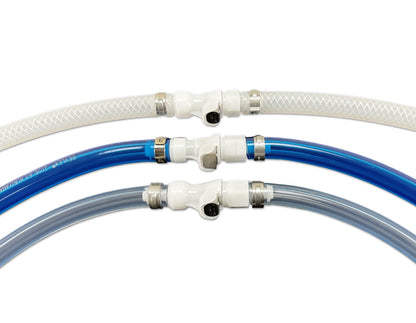 Quick Disconnect w/Shut Off, In-Line Hose Barb