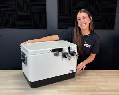 ColdOne™ Duo, 2-Tap, Portable Kegerator