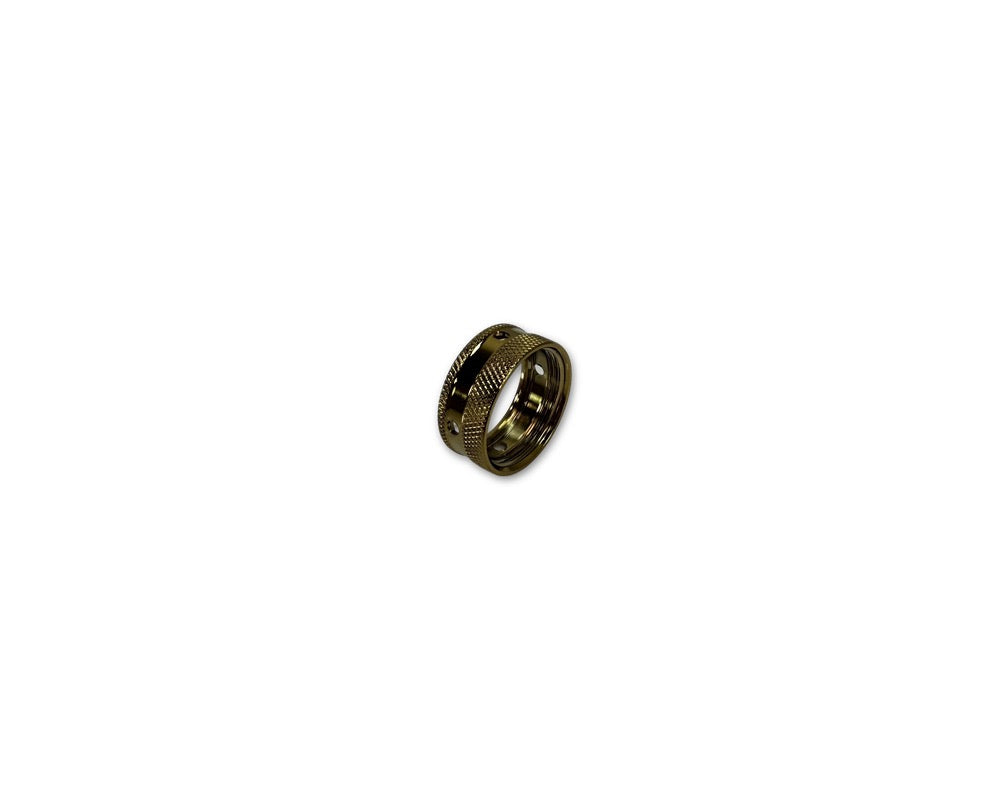 Coupling Nut, Faucet Shank, Gold