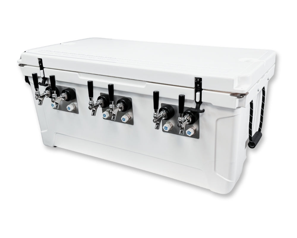 6-Tap Jockey Box, Front Inputs, 170 Quart Roto
