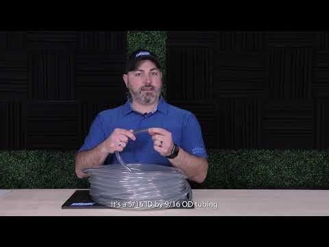 Beverage Tubing, Clear, 5/16" ID video