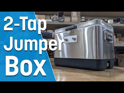 2-Tap Jumper Box, Front Inputs, Wall Kit, Sankey Kit
