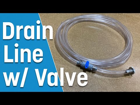 54Q Drain Line with Valve