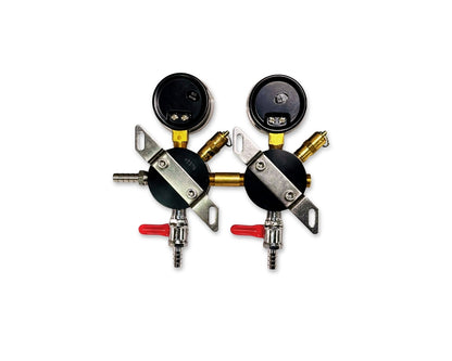 coldbreak secondary regulator 2- tap, back view