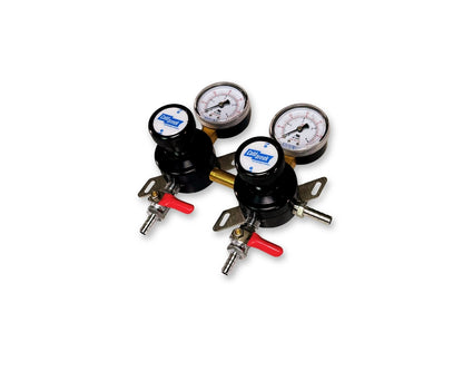 coldbreak secondary regulator 2- tap, side view