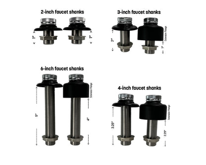 1-Tap Jumper Box, Front inputs, Wall Kit, Sankey Kit