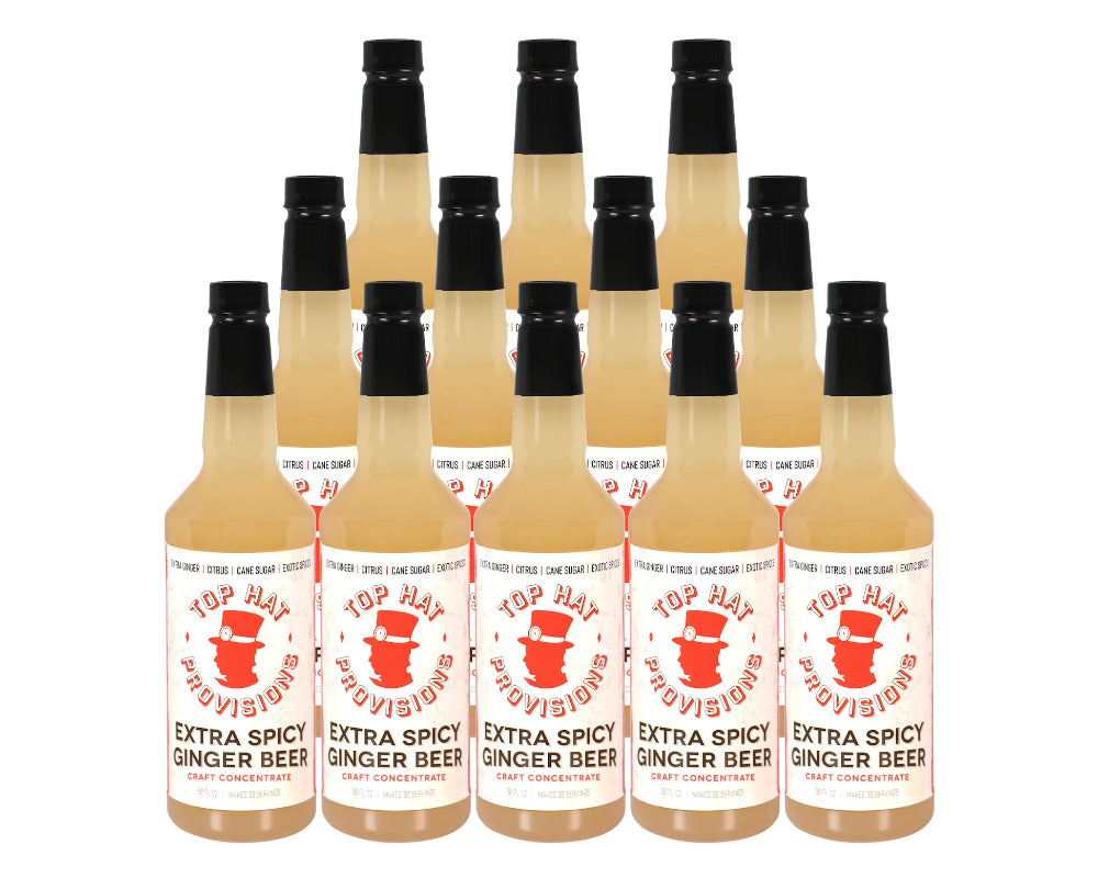 Top Hat Extra Spicy Ginger Beer Batching Syrup