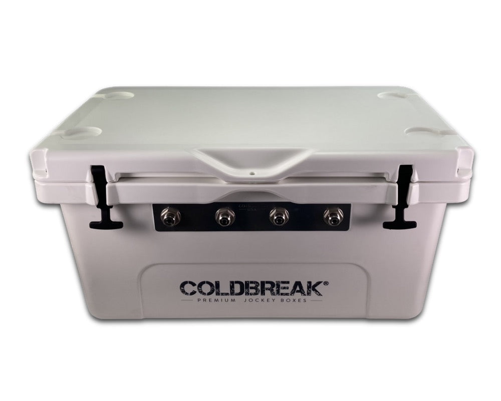 2-Tap Wrapped Jockey Box - Front Inputs, by Coldbreak