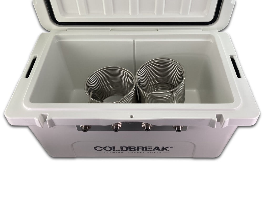 2-Tap Wrapped Jockey Box - Front Inputs, by Coldbreak