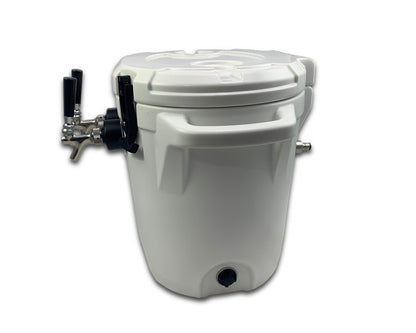 2-Tap Tailgate Jockey Box Side by Coldbreak