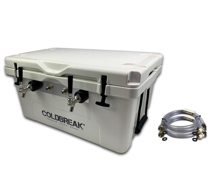 Products 2-Tap Roto Jockey Box - Front Inputs with Jumpers by Coldbreak
