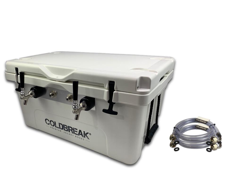 2-Tap Wrapped Jockey Box - Front Inputs, by Coldbreak