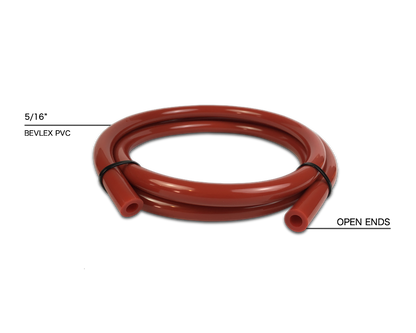 4' Air Line, Red by Coldbreak