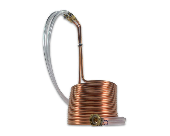 45’ Copper Immersion Wort Chiller, 5-9 Gallon Batch