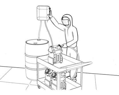 5 Gallon Chemical Jug by FOAMit 
