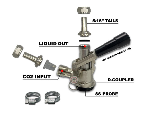 Beer Couplers: Reliable Connections for Perfect Draft Pouring – Coldbreak