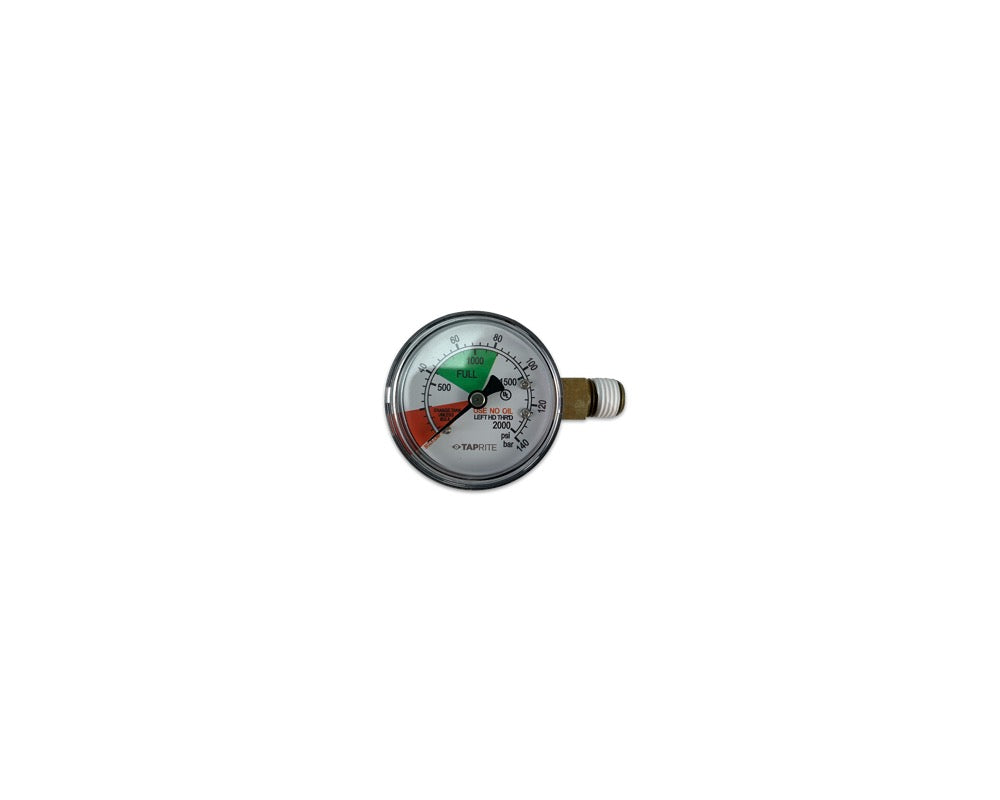 Taprite C02 Regulator Gauge, Tank Pressure (2000 PSI)