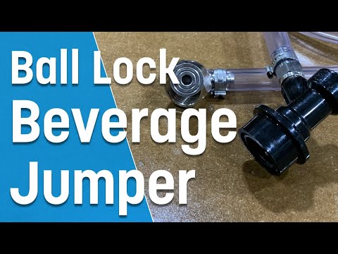 6' Jockey Box Keg Jumper with Ball Lock (5/16") Video by Coldbreak