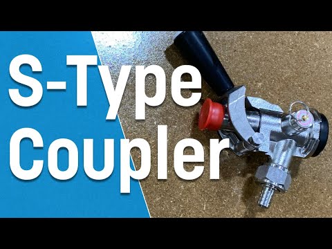 S-Type, Euro Sankey Keg Coupler, SS Video by Taprite
