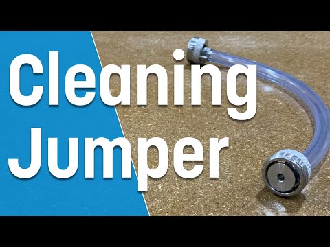 Beer Line Cleaning Jumper: Dual Faucet Threads Video by Coldbreak