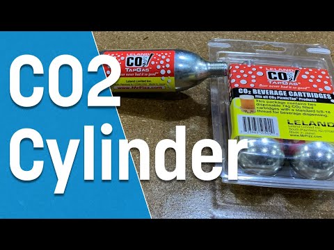 74g CO2 Cylinders (2 Pack) Video by Leland