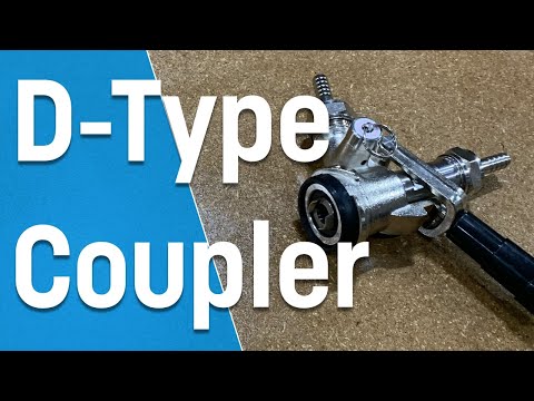 D-Type, USA Sankey Keg Coupler, SS Video by Coldbreak