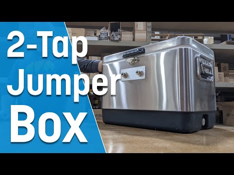 2-Tap Stainless Jumper Box by Coldbreak