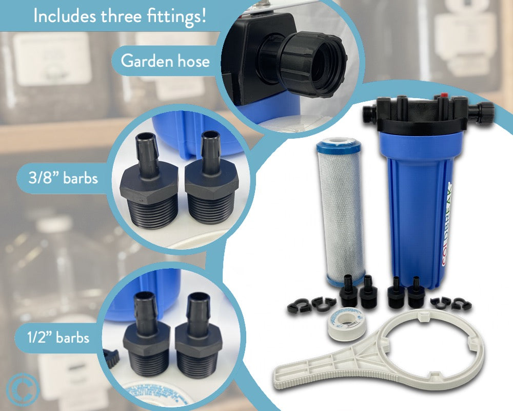 Water Filter Kit, Single Stage Diagram by Hydronix